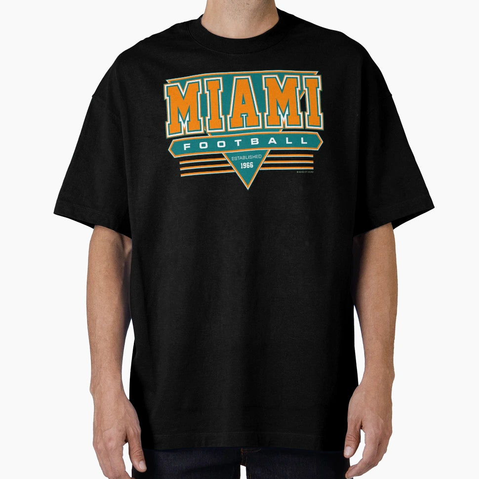 Miami Football Dolphins Inspired T-Shirt - Aesthetic Graphic for Adults - T-Shirt, Sweatshirt, Hoodie