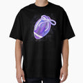 Purple Football Bow Soft Coquette Game Day T-Shirt - Unique Graphic Unisex - T-Shirt, Sweatshirt, Hoodie