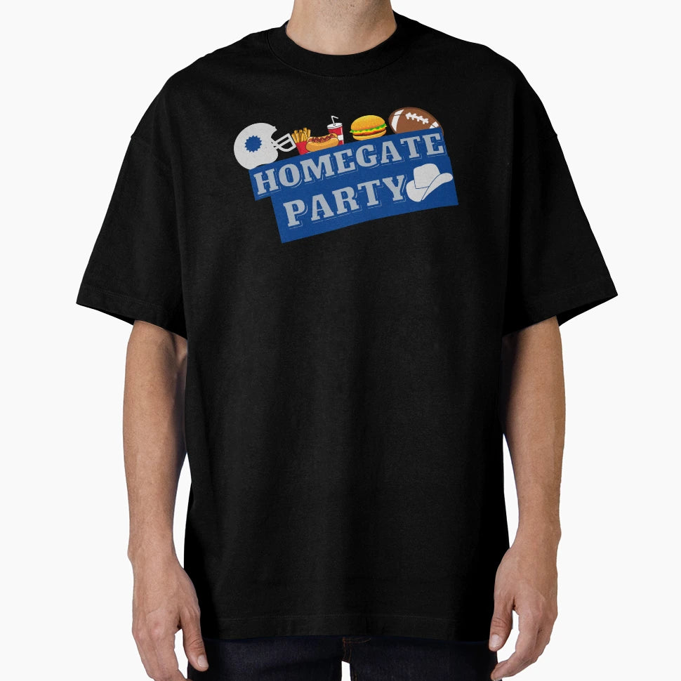 Football Game Day Homegate Party T-Shirt - Casual Everyday Wear Unisex - T-Shirt, Sweatshirt, Hoodie