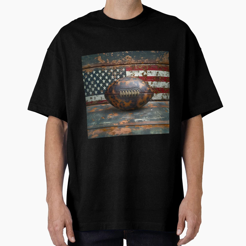Rustic Patriotic Leopard American T-Shirt - Unique Graphic for Adults - T-Shirt, Sweatshirt, Hoodie