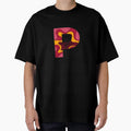 P Letter Monogram T-Shirt - Minimalist Print Men Women - T-Shirt, Sweatshirt, Hoodie