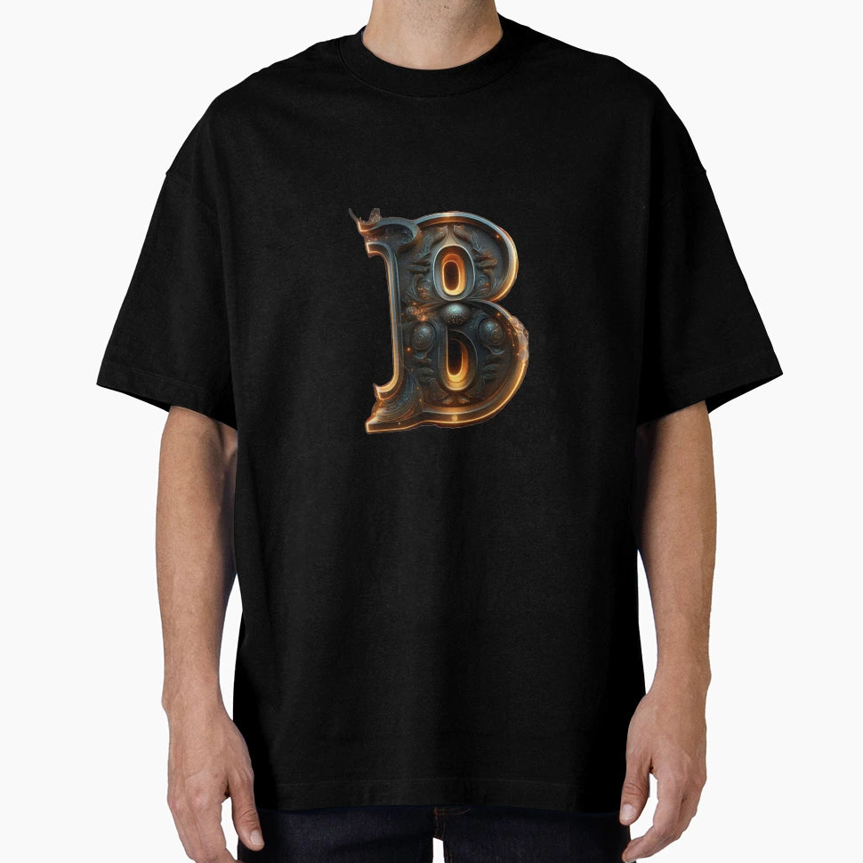 Letter B T-Shirt - Novelty Apparel Men Women - T-Shirt, Sweatshirt, Hoodie