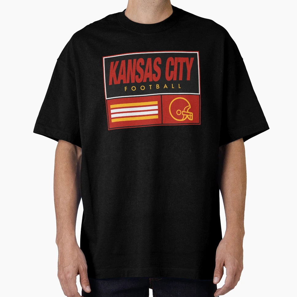 Kansas City Football T-Shirt - Trendy Graphic Men Women - T-Shirt, Sweatshirt, Hoodie