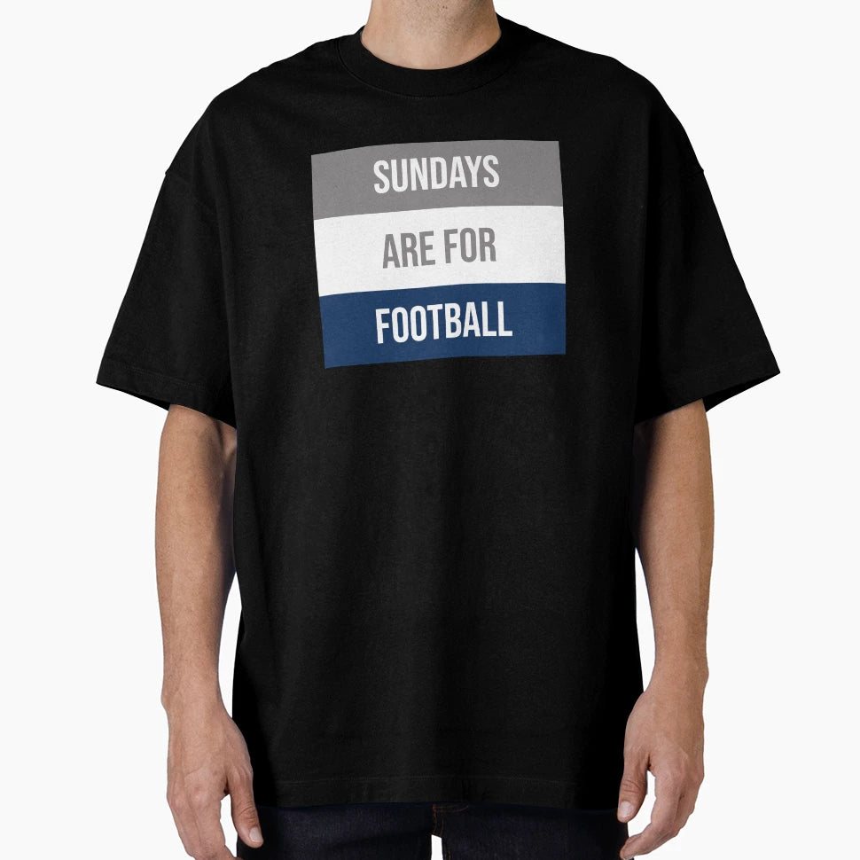 Sundays Are Football T-Shirt - Trendy Graphic Men Women - T-Shirt, Sweatshirt, Hoodie