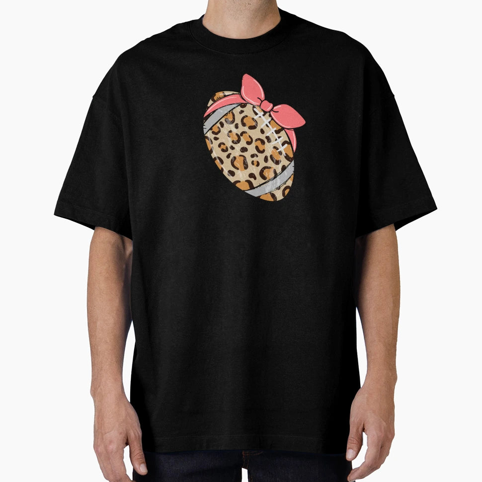 Girly Football T-Shirt - Unique Graphic for Adults - T-Shirt, Sweatshirt, Hoodie
