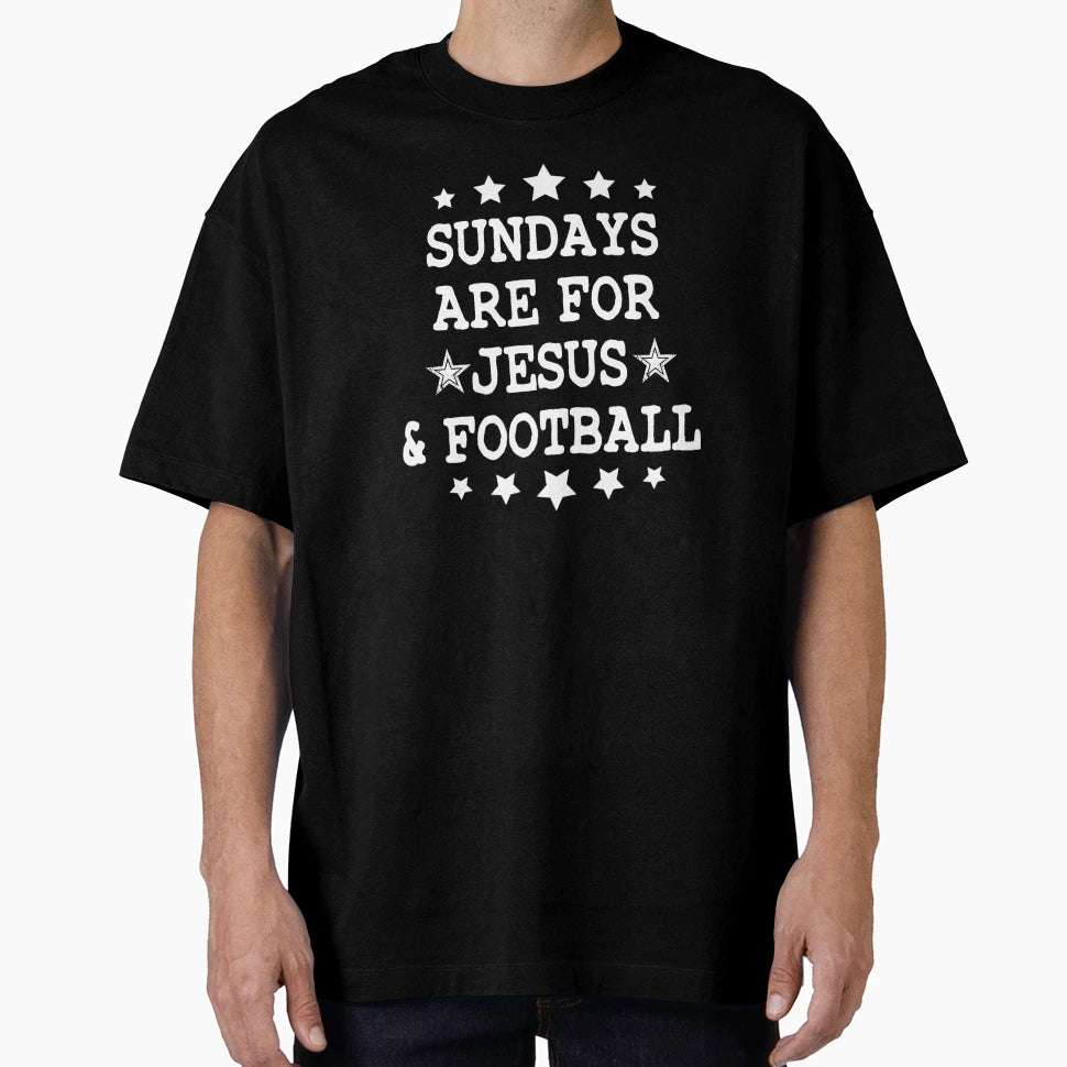 American Sundays Are Jesus And T-Shirt - Custom Art Print for Adults - T-Shirt, Sweatshirt, Hoodie