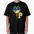P Is Pirate Educational Illustration T-Shirt - Trendy Graphic for Adults - T-Shirt, Sweatshirt, Hoodie