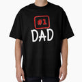 1 Dad T-Shirt - Minimalist Print for Adults - T-Shirt, Sweatshirt, Hoodie