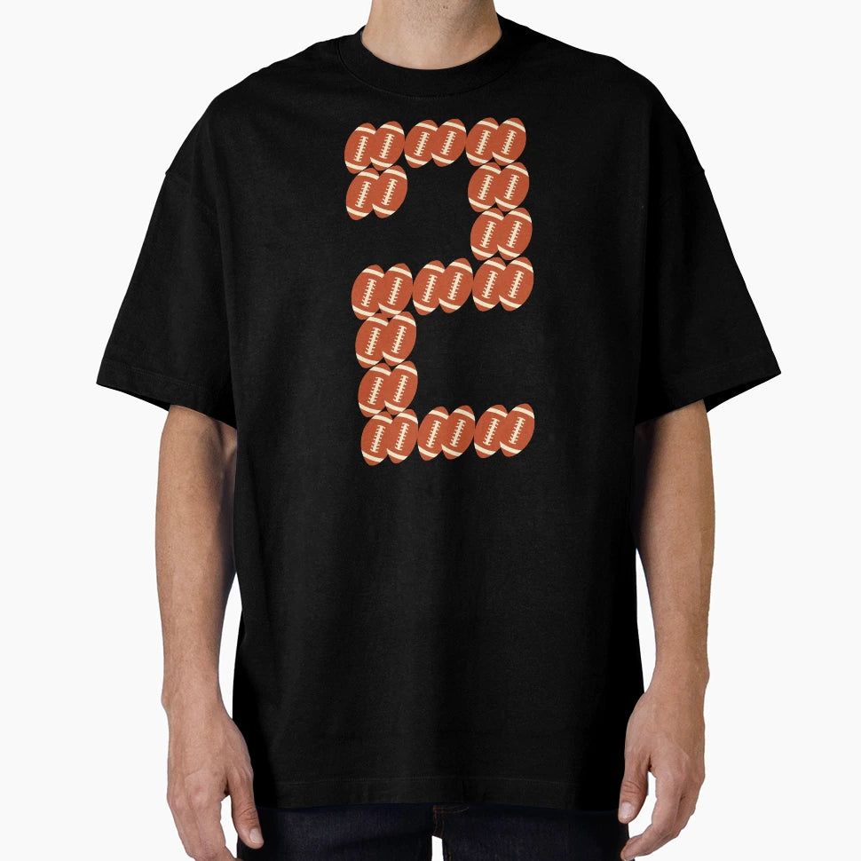 Player Number 2 Two American T-Shirt - Casual Everyday Wear for Adults - T-Shirt, Sweatshirt, Hoodie