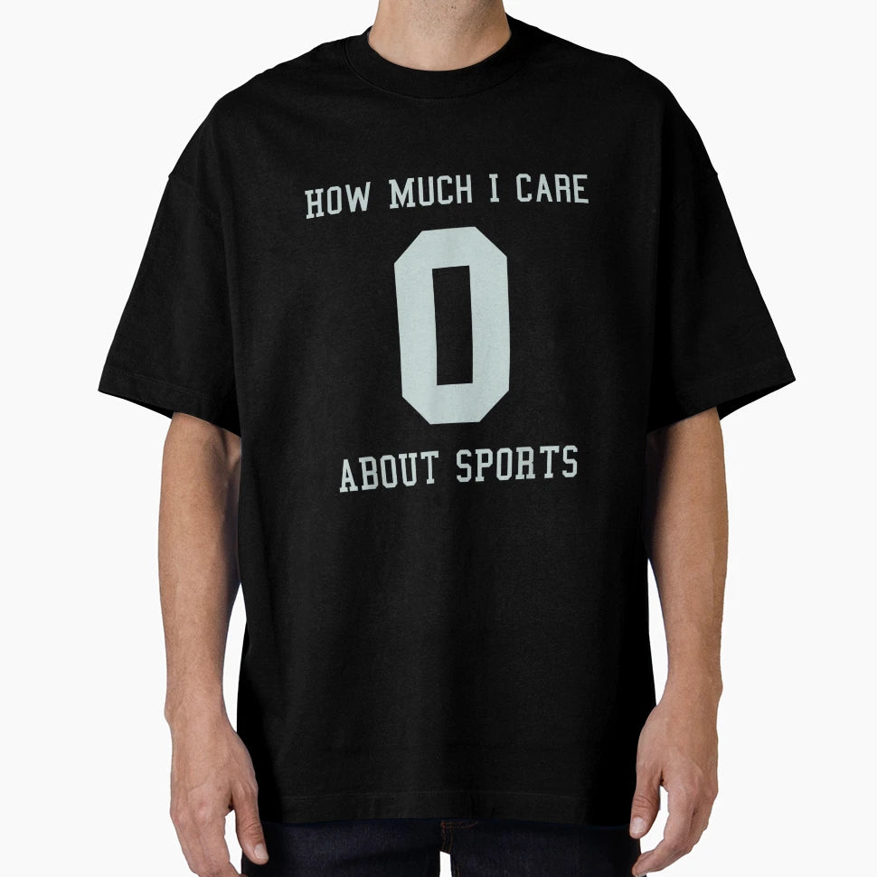 Funny Sports Jersey Costume Anti Sport T-Shirt - Trendy Graphic for Adults - T-Shirt, Sweatshirt, Hoodie