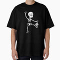 Skeleton Soccer Player Funny T-Shirt - Fun Novelty Design for Adults - T-Shirt, Sweatshirt, Hoodie