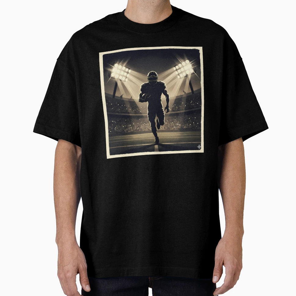 Painterly Football Art Illustration T-Shirt - Streetwear Style Men Women - T-Shirt, Sweatshirt, Hoodie