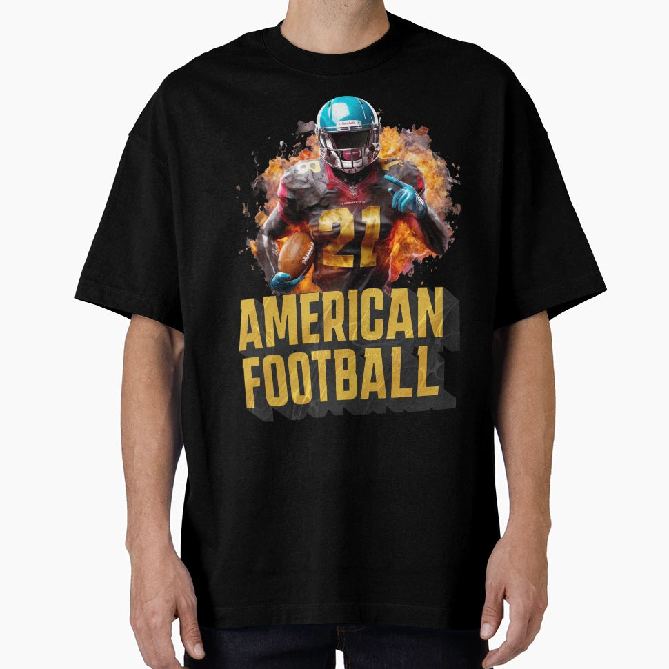 American Football T-Shirt - Custom Art Print for Adults - T-Shirt, Sweatshirt, Hoodie