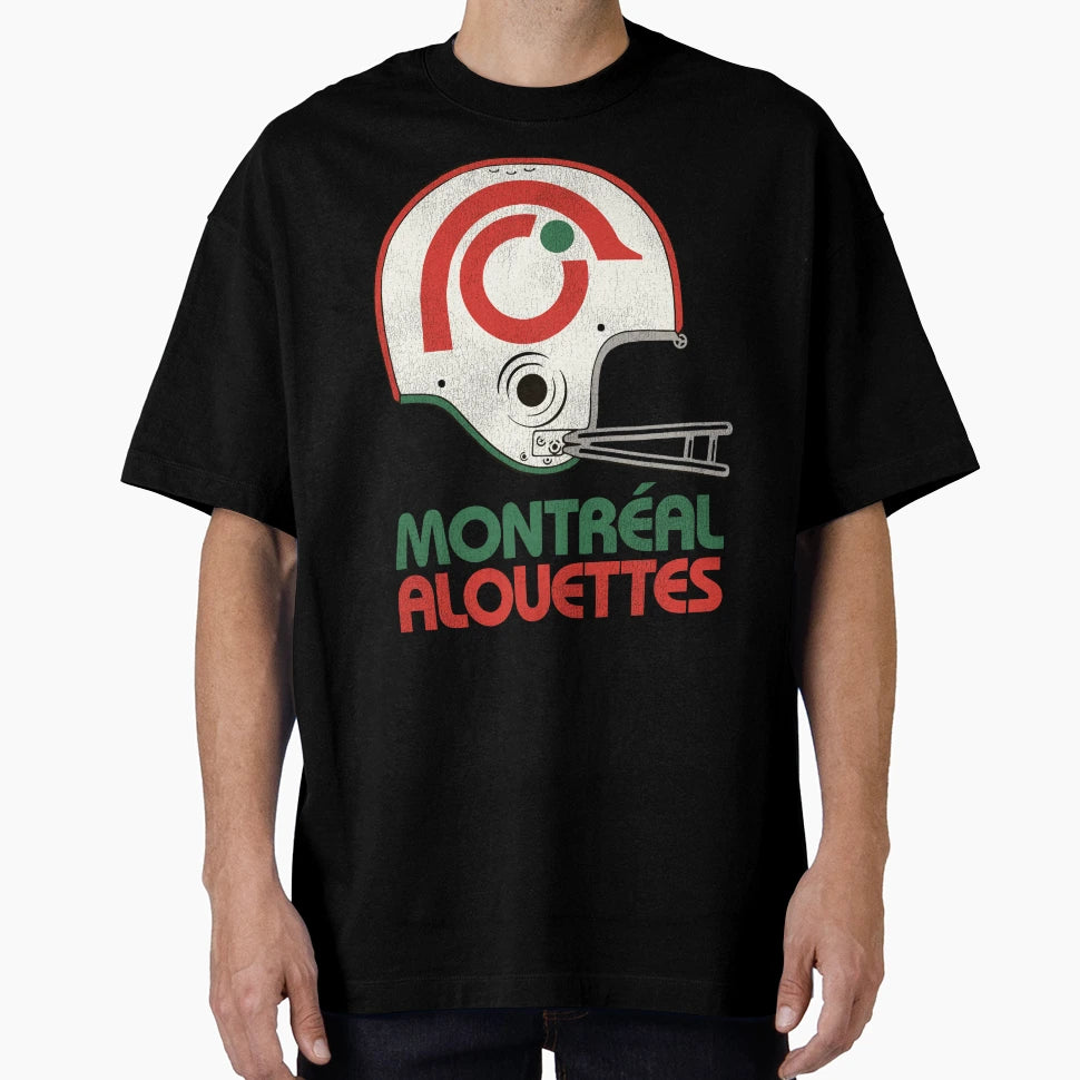Montreal Alouettes Football Team T-Shirt - Aesthetic Graphic for Adults - T-Shirt, Sweatshirt, Hoodie