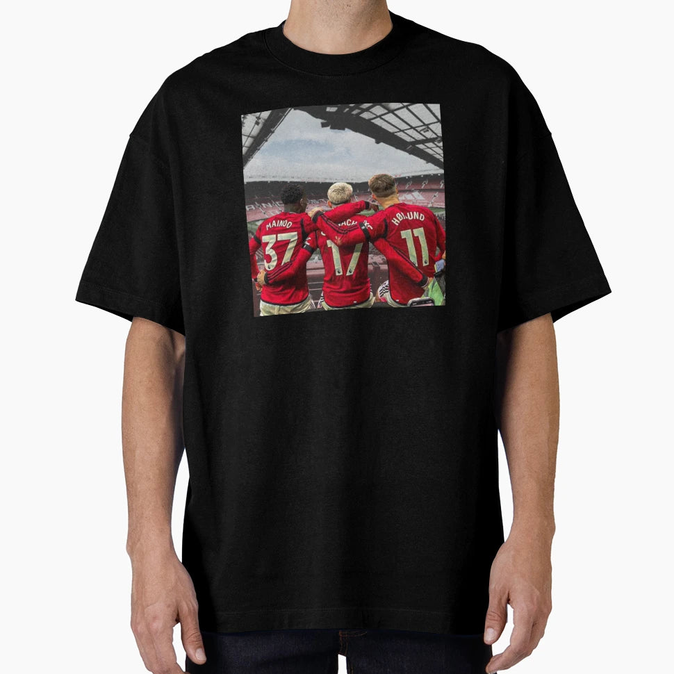 Garnacho Mainoo H Jlund T-Shirt - Fun Novelty Design for Adults - T-Shirt, Sweatshirt, Hoodie