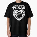 Texas Heart Game Dallas Football T-Shirt - Unique Graphic for Adults - T-Shirt, Sweatshirt, Hoodie