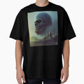 Skull Over Ancient Ruins T-Shirt - Minimalist Print Men Women - T-Shirt, Sweatshirt, Hoodie