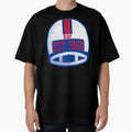 Buffalo Throwback Football Helmet T-Shirt - Streetwear Style for Adults - T-Shirt, Sweatshirt, Hoodie