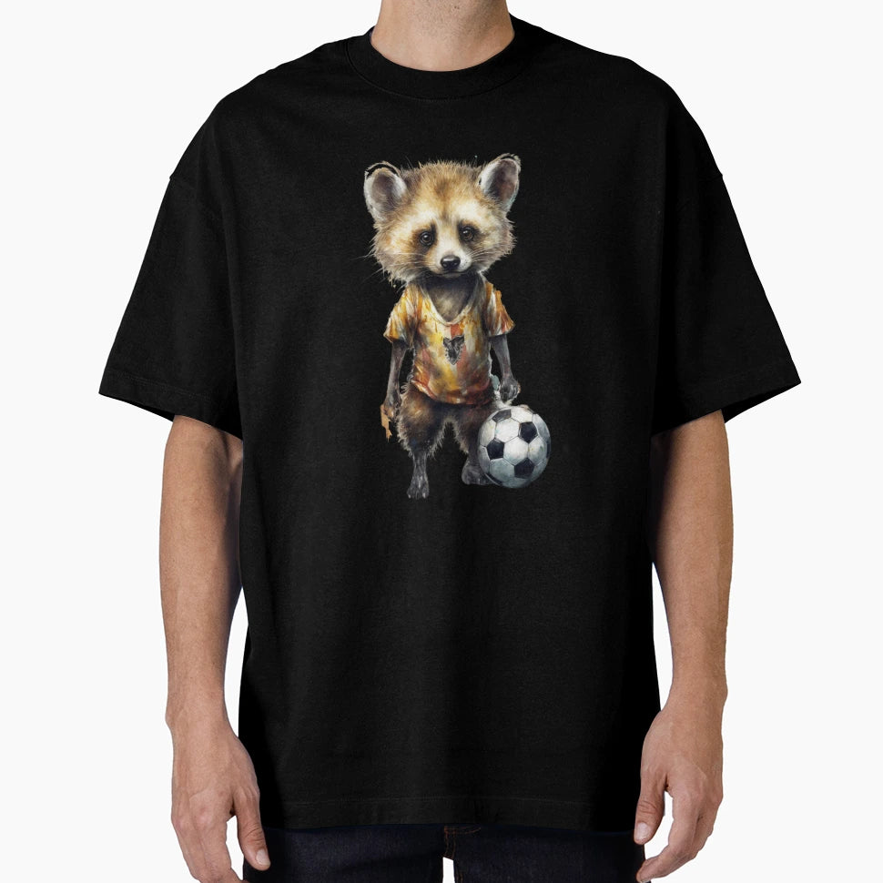 Sweet Animal Soccer Players T-Shirt - Graphic Print Unisex - T-Shirt, Sweatshirt, Hoodie