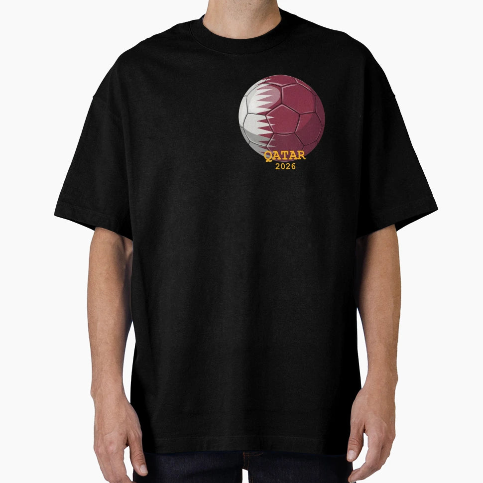 Qatar 2026 Soccer Games T-Shirt - Novelty Apparel Unisex - T-Shirt, Sweatshirt, Hoodie