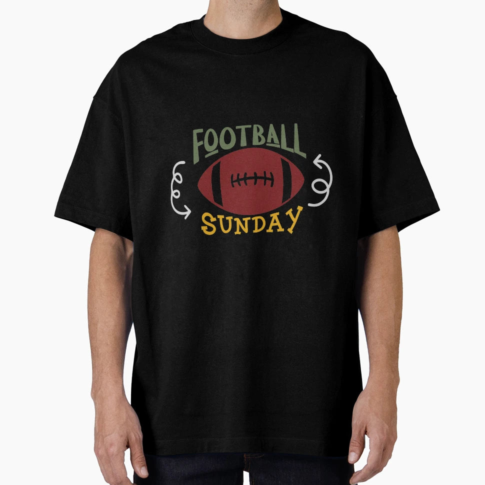 Football Sunday T-Shirt - Minimalist Print Unisex - T-Shirt, Sweatshirt, Hoodie