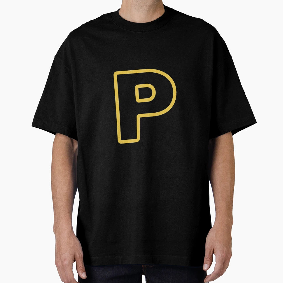 Stylish Golden Alphabet To Zee T-Shirt - Novelty Apparel Men Women - T-Shirt, Sweatshirt, Hoodie