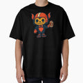 Creepy Football Monster Gothic Kawaii T-Shirt - Novelty Apparel for Adults - T-Shirt, Sweatshirt, Hoodie