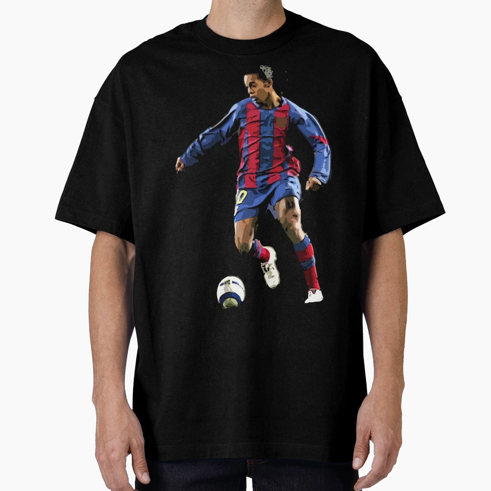 Ronaldinho T-Shirt - Graphic Print for Adults - T-Shirt, Sweatshirt, Hoodie