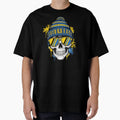 Urban Skull Illustration Graffiti Neon T-Shirt - Streetwear Style Unisex - T-Shirt, Sweatshirt, Hoodie