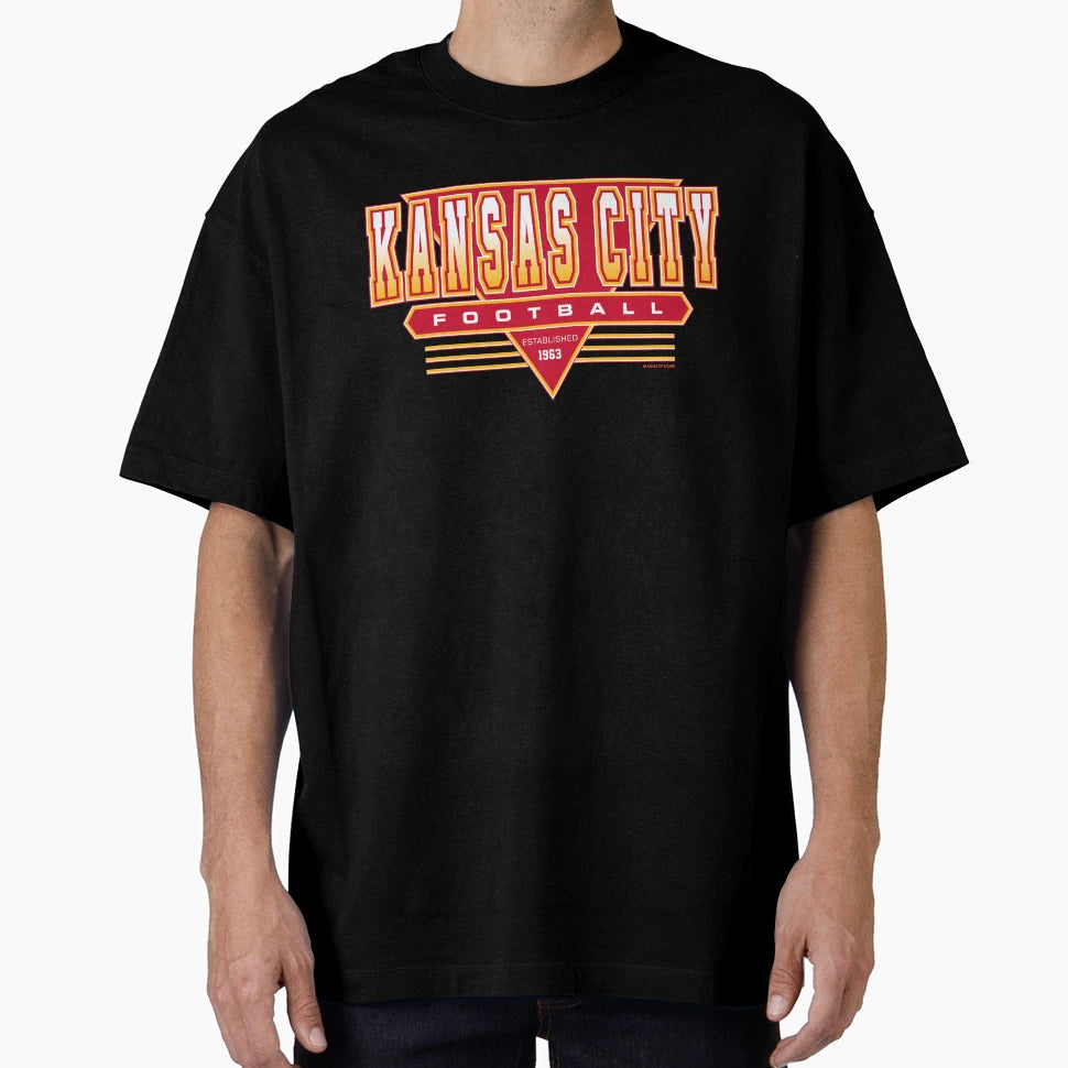Kansas City Football Chiefs Inspired T-Shirt - Trendy Graphic Men Women - T-Shirt, Sweatshirt, Hoodie