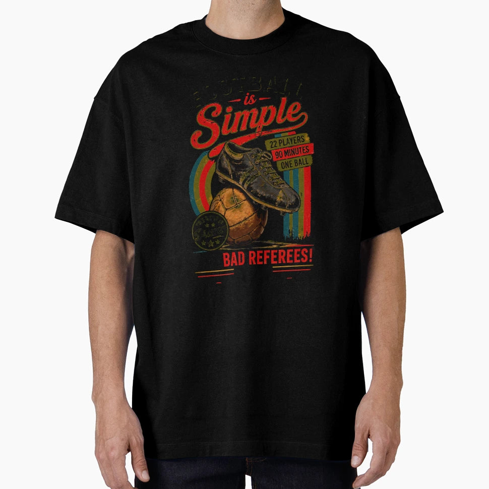 Football T-Shirt - Minimalist Print Unisex - T-Shirt, Sweatshirt, Hoodie
