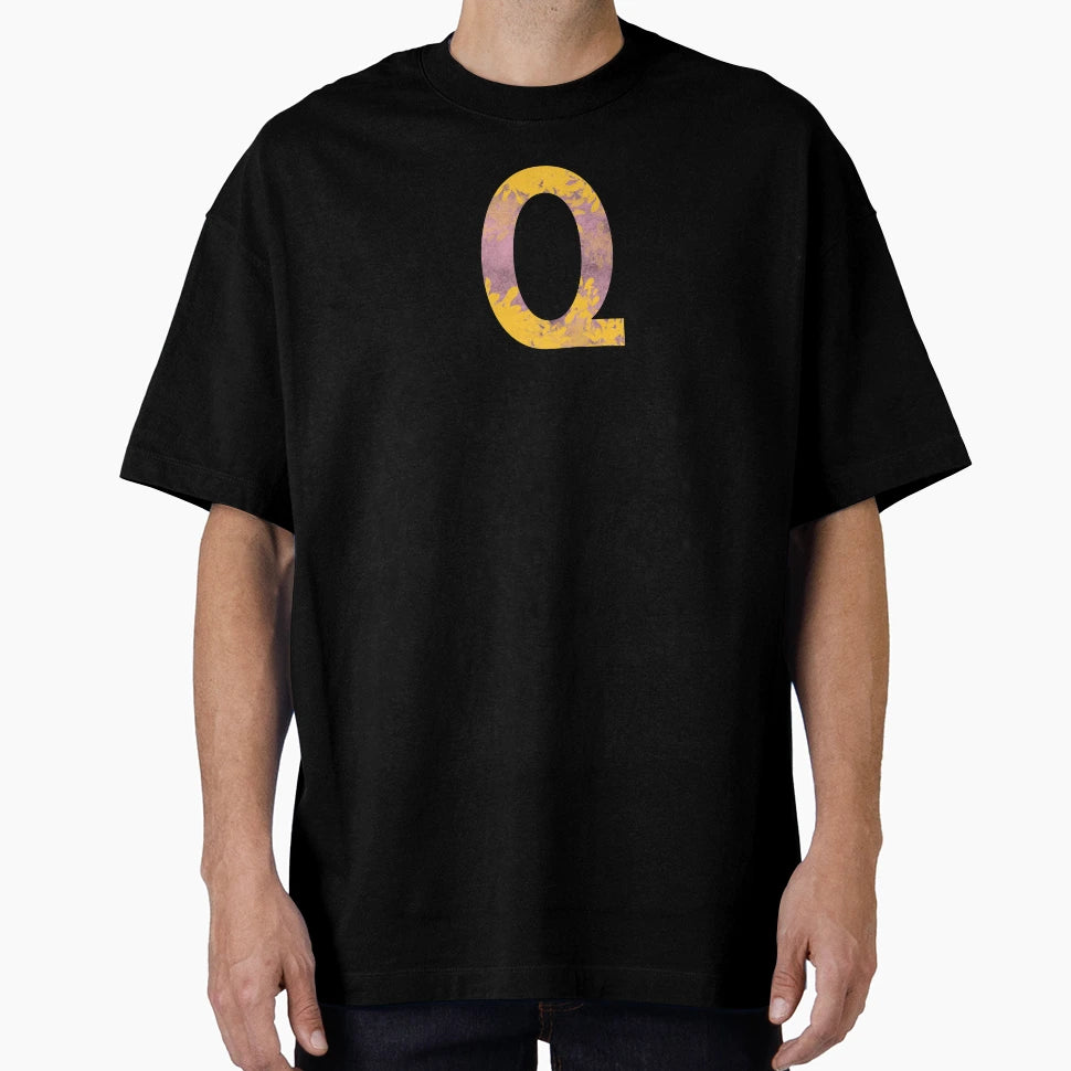 Monogram Q Bold Floral T-Shirt - Graphic Print for Adults - T-Shirt, Sweatshirt, Hoodie