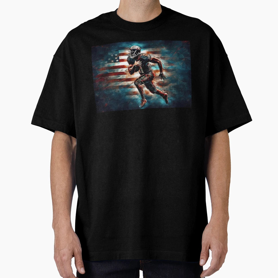 American Football Player T-Shirt - Fun Novelty Design Unisex - T-Shirt, Sweatshirt, Hoodie