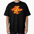 Football Tiger Flame Fire Logo Animal T-Shirt - Aesthetic Graphic Unisex - T-Shirt, Sweatshirt, Hoodie
