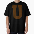 Alphabet Brown U Sports Letter U T-Shirt - Casual Everyday Wear for Adults - T-Shirt, Sweatshirt, Hoodie