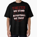 United We Stand Football We Trust T-Shirt - Unique Graphic for Adults - T-Shirt, Sweatshirt, Hoodie