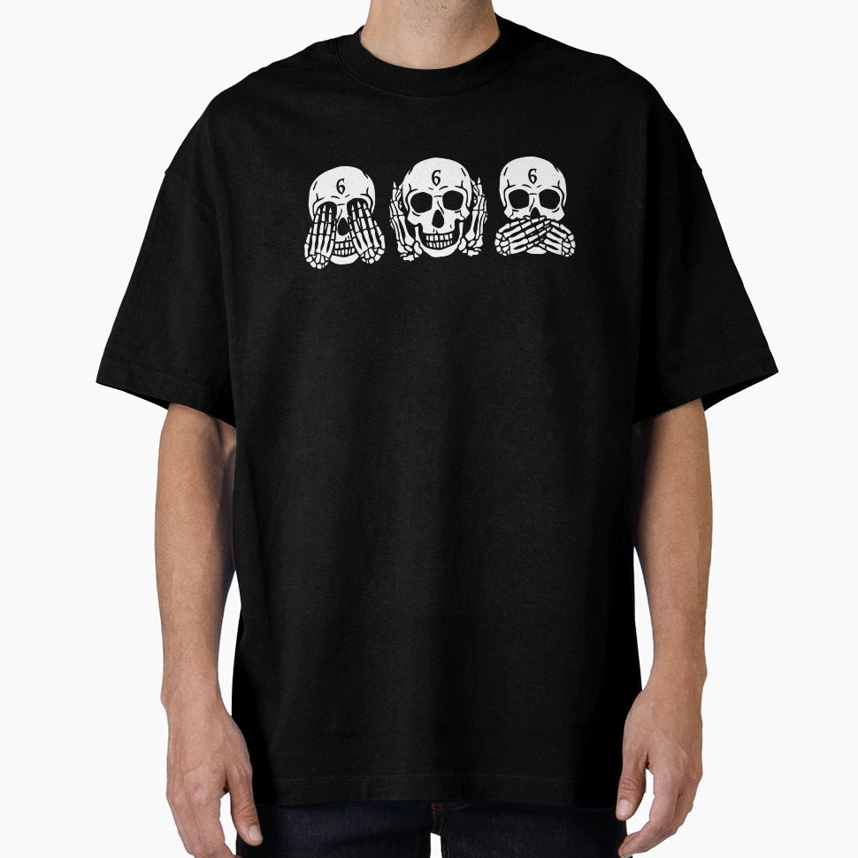 See No Evil Hear No Evil Speak No T-Shirt - Custom Art Print Men Women - T-Shirt, Sweatshirt, Hoodie