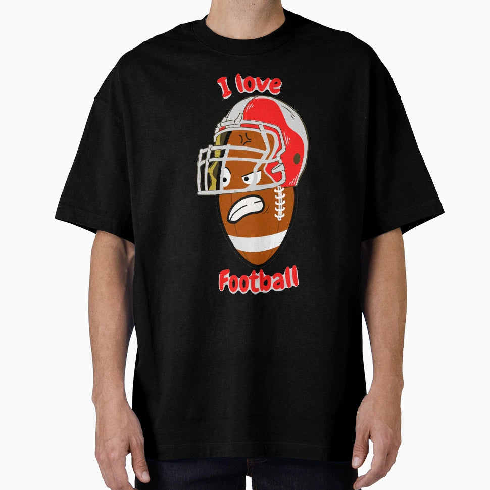 Football T-Shirt - Novelty Apparel for Adults - T-Shirt, Sweatshirt, Hoodie