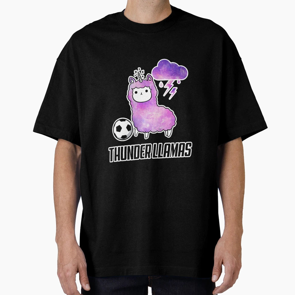Thunder Llamas T-Shirt - Fun Novelty Design Men Women - T-Shirt, Sweatshirt, Hoodie