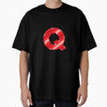 Q Glossy T-Shirt - Minimalist Print for Adults - T-Shirt, Sweatshirt, Hoodie