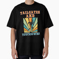 Tailgates Touchdowns Football Sport T-Shirt - Aesthetic Graphic Men Women - T-Shirt, Sweatshirt, Hoodie