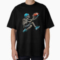 American Football Skeleton Halloween T-Shirt - Trendy Graphic Unisex - T-Shirt, Sweatshirt, Hoodie