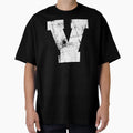 Letter V Initials T-Shirt - Custom Art Print Unisex - T-Shirt, Sweatshirt, Hoodie