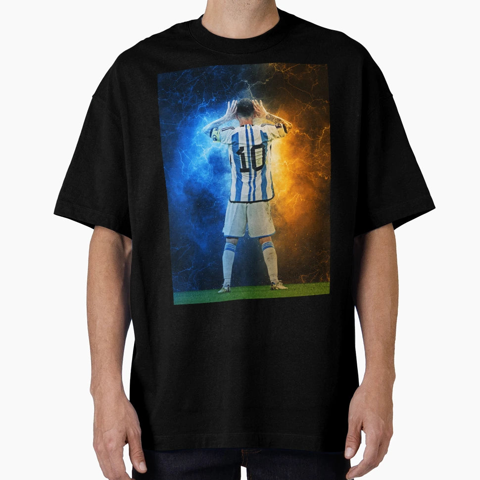 Lionel Messi New Goal Celebration Season T-Shirt - Minimalist Print Unisex - T-Shirt, Sweatshirt, Hoodie