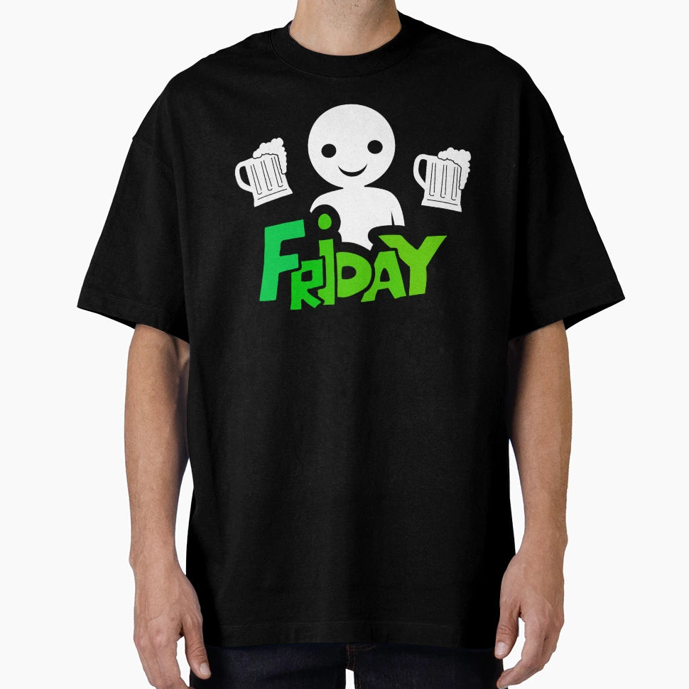I Love Friday Funny Meme Novelty T-Shirt - Graphic Print Men Women - T-Shirt, Sweatshirt, Hoodie