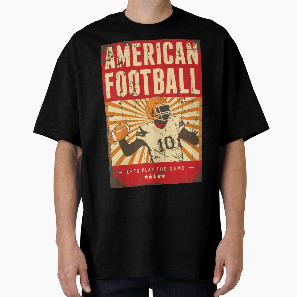 American Football T-Shirt - Casual Everyday Wear Men Women - T-Shirt, Sweatshirt, Hoodie