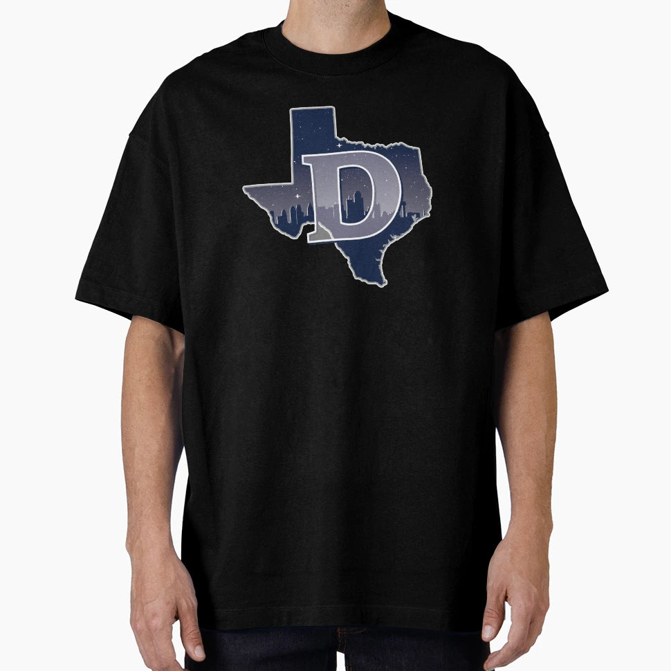 Dallas Texas State Outline Mavericks T-Shirt - Casual Everyday Wear Unisex - T-Shirt, Sweatshirt, Hoodie