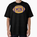 Min Football Purple T-Shirt - Fun Novelty Design Unisex - T-Shirt, Sweatshirt, Hoodie