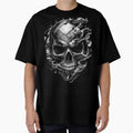 Dark Gothic Skull Illustration T-Shirt - Minimalist Print for Adults - T-Shirt, Sweatshirt, Hoodie