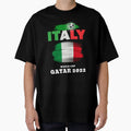 Italy Football Team World Cup Qatar 2022 T-Shirt - Novelty Apparel Unisex - T-Shirt, Sweatshirt, Hoodie